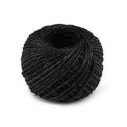 Jute twine / string ø2 mm - Black (1 Piece)