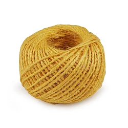 Jute twine / string ø2 mm - Mustard (1 Piece)