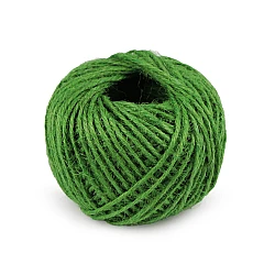 Jute twine / string ø2 mm - Green (1 Piece)