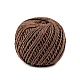 Cotton string / twine macrame ø2 mm - Light brown (12 Pieces)