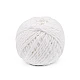 Cotton string / twine macrame ø2 mm - Light brown (12 Pieces)