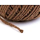 Cotton string / twine macrame ø2 mm - Light brown (12 Pieces)