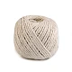 Cotton string / twine macrame ø2 mm - Light brown (12 Pieces)
