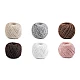 Cotton string / twine macrame ø2 mm - Light brown (12 Pieces)
