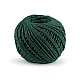 Cotton string / twine macrame ø2 mm - Light brown (12 Pieces)