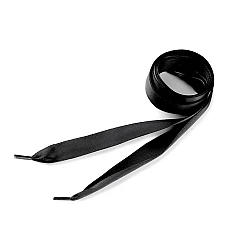 Satin laces length 110 cm - Black (10 Pieces)
