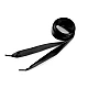 Satin laces length 110 cm - Black (100 Pieces)