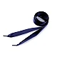 Satin laces length 110 cm - Black (100 Pieces)