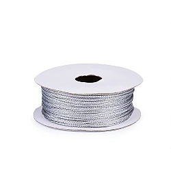 Lurex string / cord ø1 mm - Silver (1 Piece)