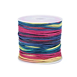 Cotton cord / string ø1 mm rainbow - Multicolor (1 Piece)