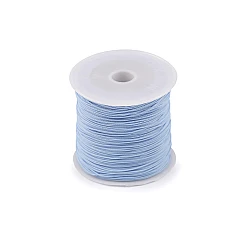 Cord pes ø0,8 mm - Blue light (1 Piece)