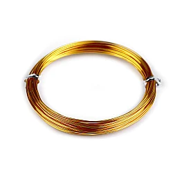 Aluminum wire ø1 mm - Gold (1 Piece)