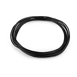 Aluminum wire ø1.8 mm - Black (1 Piece)