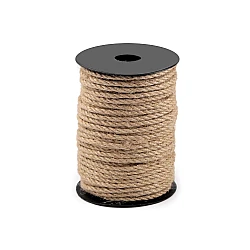 Twisted jute cord ø4 mm - Natural burlap (1 Meter)