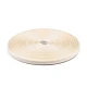 Cotton canvas ribbon width 10 mm - White (1 Meter)
