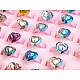 Girls rings - assorted mix - Mix (36 Pieces)