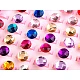Girls rings - assorted mix - Mix (36 Pieces)