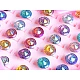 Girls rings - assorted mix - Mix (36 Pieces)