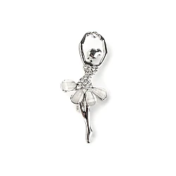 Brooch balerina - Crystal (1 Piece)