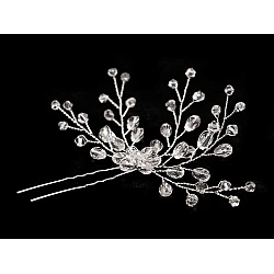 Bridal crystals hair pin - Crystal (12 Pieces)