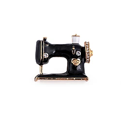 Brooch sewing machine - Black (1 Piece)