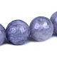 Bracelet made of minerals, quartz with sodalite - Violet lilac (1 Piece)