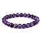 Mineral beads bracelet amethyst - Ametyst (1 Piece)