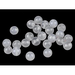 Mineral beads agate white ø6 mm - Agate white (62 Pieces)