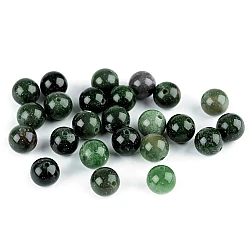 Mineral / gemstone beads moss agate ø8 mm - Mossy agate (10 Pieces)