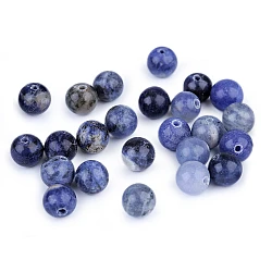 Mineral / gemstone beads sodalite ø8 mm - Sodalit (12 Pieces)
