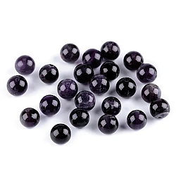 Mineral beads amethyst ø8 mm - Ametyst (45 Pieces)