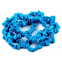 Gemstone chips beads on string tyrkenite - Tyrkenit (1 String)