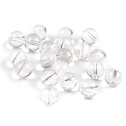 Mineral crystal beads ø8 mm - Crystal (10 Pieces)