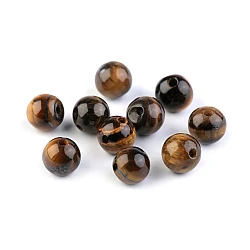 Mineral beads tyger's eye ø6 mm - Tiger eye (10 Pieces)