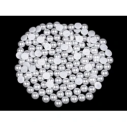 Half pearls / pearls to glue on ø9 mm - White (10 Grams)