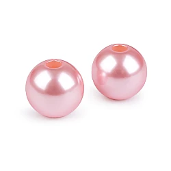 Plastic beads ø30 mm - Pink (2 Pieces)