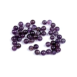 Mineral beads amethyst ø4 mm - Ametyst (41 Pieces)