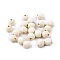 Beehive beads unfinished wood honeycomb beads ø14 mm - Natural light (30 Pieces)