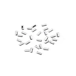 Iron-on hotfix rhinestones rectangle straight cut 3x7 mm - Crystal (2 Grams)