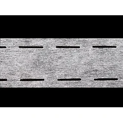 Double slotted fusible waistband interlining 10-35-10 - White (100 Meters)