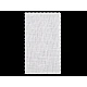 Fusible cotton interfacing vefix 140+20 g/m² width 140 cm - White (1 Meter)