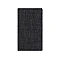Cotton iron-on reinforcement for bags and handbags 150 g/m² width 115 cm - Black (1 Meter)