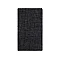 Cotton iron-on interfacing suitable for leather kufner 72 g/m², width 90 cm - Black (1 Meter)