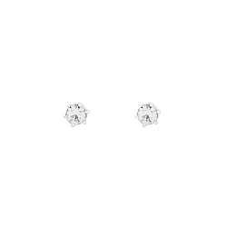 Jablonec jewelery - earrings with rhinestone - Crystal (1 Pair)
