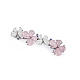 French hair clip butterfly, flower - Powder (1 Piece)