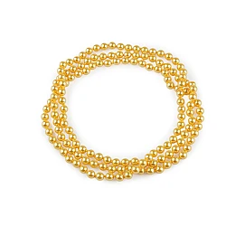 Faux pearl necklace long, retro - Gold (1 Piece)