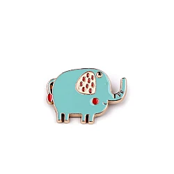 Brooch - dog, elephant, fox - Mint (1 Piece)