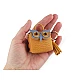 Backpack pendant / keychain - owl bag - Mustard (1 Piece)