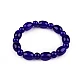 Bracelet made of glass beads - Blue dark (1 Piece)