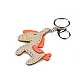 Backpack pendant / keychain - wolf, horse - Mustard (1 Piece)